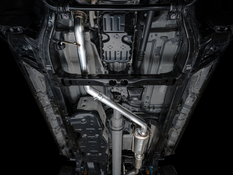 AWE Exhaust for 4th Gen Toyota Tacoma Dual Chrome Silver Tips - Image 6