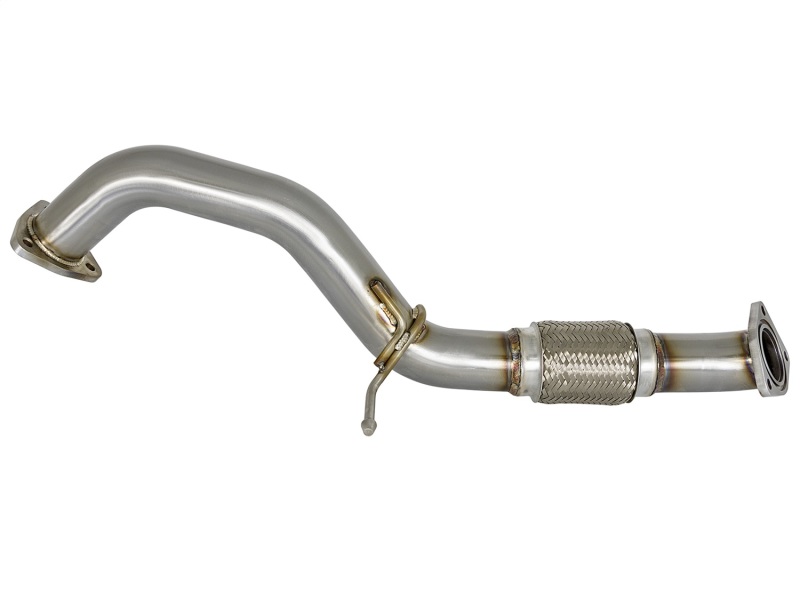 aFe Power Elite Twisted Steel 16-17 Honda Civic I4-1.5L (t) 2.5in Rear Down-Pipe Mid-Pipe - Image 9