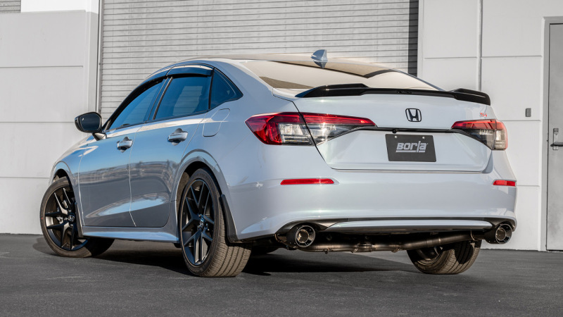 Borla 2023 Integra/22-23 Civic Si 1.5L 4 CYL. MT FWD 4DR 2.50in S-Type Catback Exhaust Carbon Fiber - Image 7