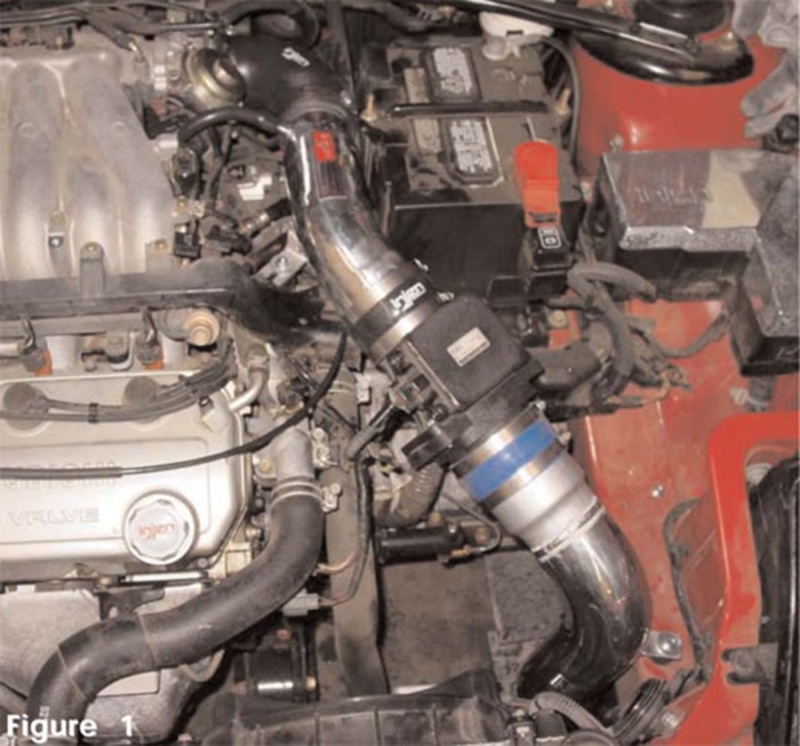 Injen 00-05 Eclipse / 00-03 Sebring / 00-04 Stratus R/T 3.0L V6 Black Cold Air Intake - Image 3