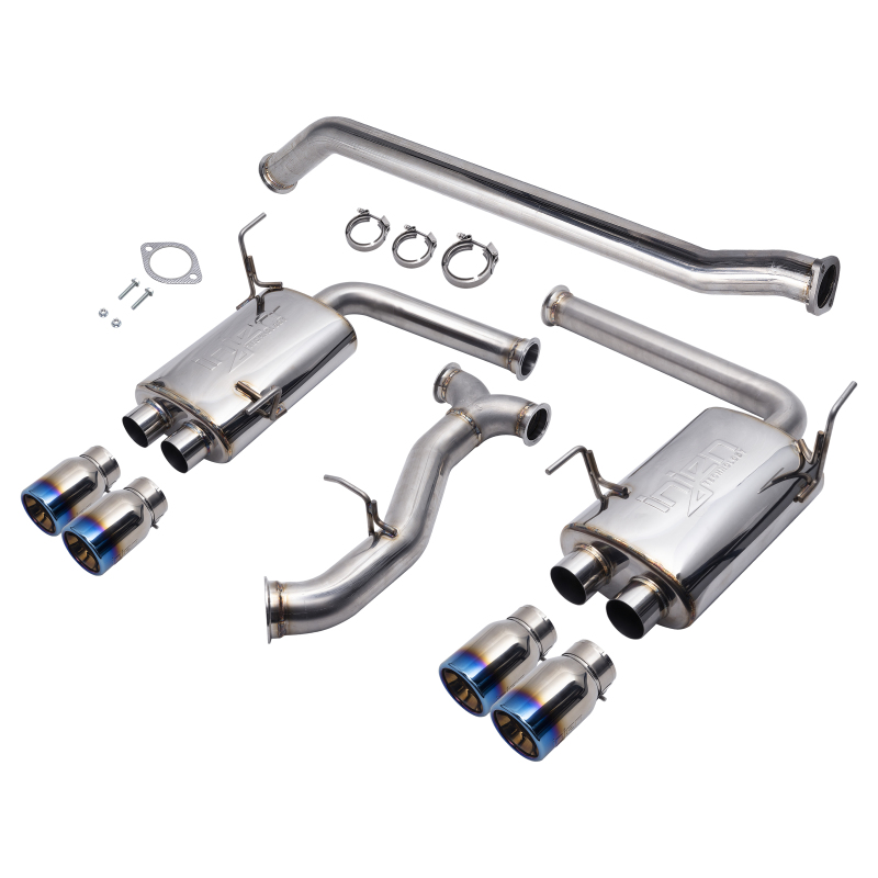 Injen 15-20 Subaru STI Cat Back Exhaust w/ Quad Titanium Tips - Image 3