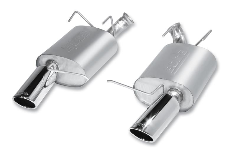 Borla 11-12 Mustang Shelby GT500 2dr 5.4L 8cyl S-Type SS Exhaust (rear section only) - Image 9