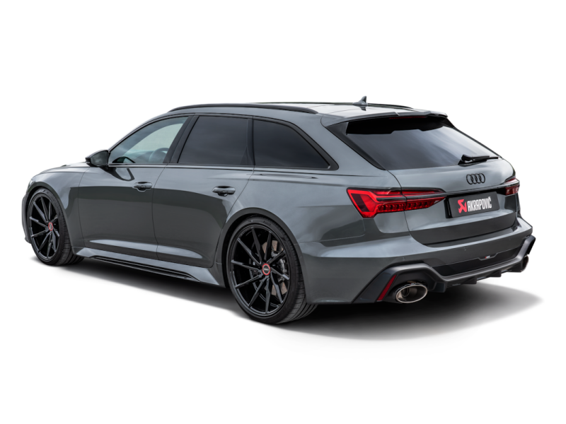 Akrapovic 2023 Audi RS6 Avant (C8) Evolution Line Cat Back (Titanium) (Req Link Pipe Set) - Image 2