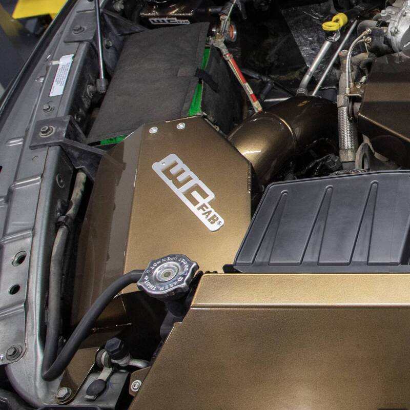 Wehrli 10-12 6.7L Cummins 4in. Intake Kit - Orange Frost - Image 5