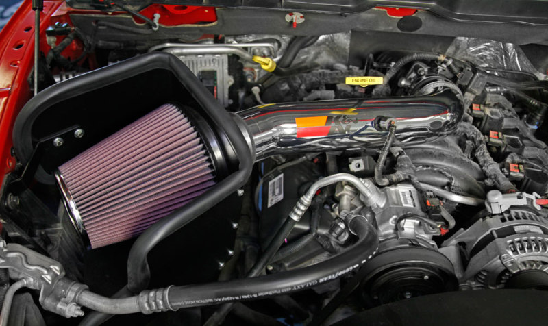 K&N 2013 Dodge Ram 1500 V8-4.7L High Flow Performance Air Intake Kit - Image 6