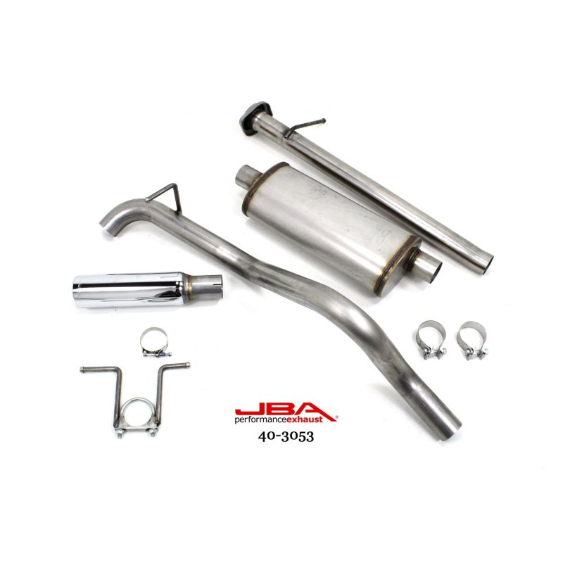 JBA 15-20 Chevrolet Colorado/GMC Canyon 3.6L 409SS Pass Side Single Exit Cat-Back Exhaust - Image 2