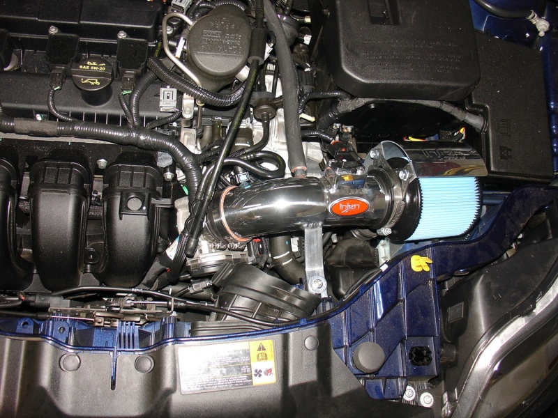 Injen 12 Ford Focus 2.0L 4cyl Black Air Intake w/ MR Tech, Web Nano-Fiber Dry Filter & Heat Shield - Image 3