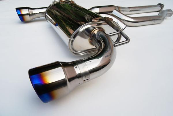 Invidia 09+ EVO 10 Q300 Titanium Tip Cat-back Exhaust - Image 2