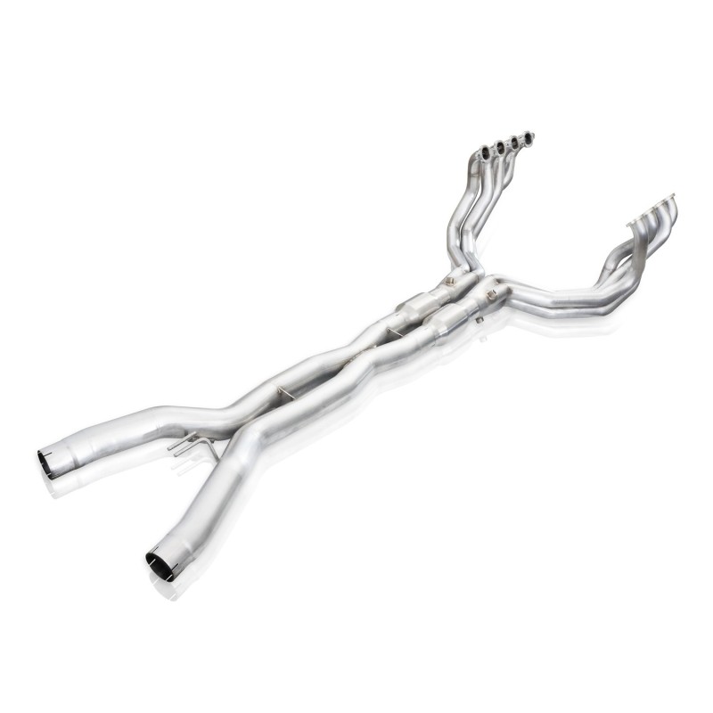 Stainless Works 2014-18 Corvette 6.2L Headers 2in Primaries w/ High-Flow Cats X-Pipe - Image 5