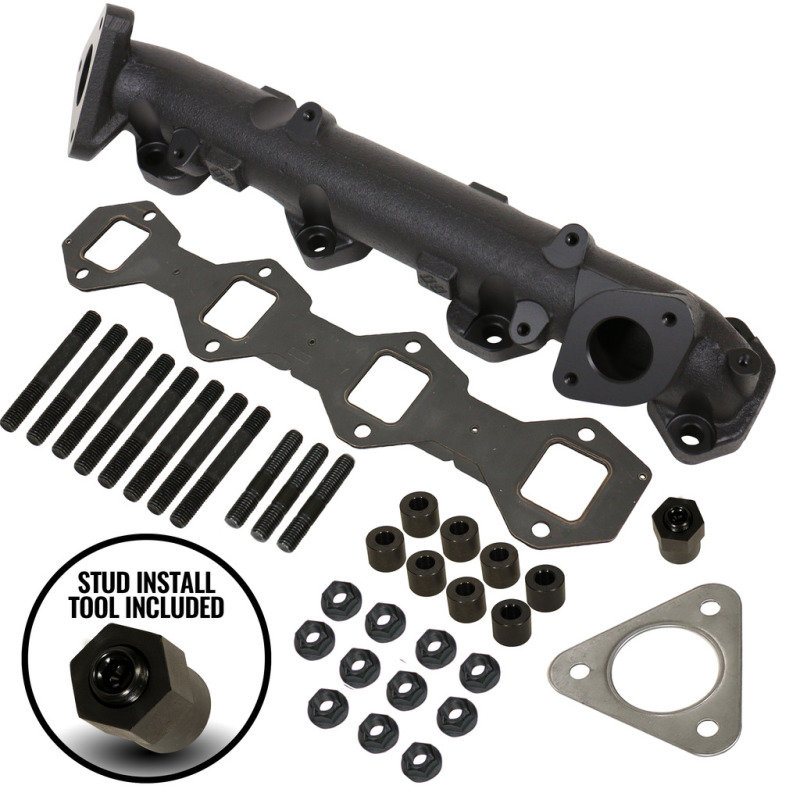 BD Diesel 11-16 Ford F350/F450/F550 Cab-Chassis 6.7L Power Stroke Exhaust Manifold Passenger Side - Image 5