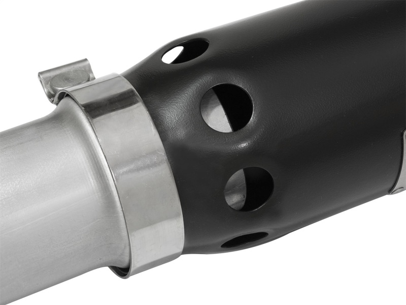 aFe LARGE BORE HD 3.5in DPF-Back SS Exhaust w/Black Tip 2016 GM Colorado/Canyon 2.8L (td) - Image 2