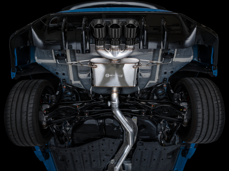 AWE Tuning 2023 Honda Civic Type R FL5 Touring Edition Exhaust w/ Triple Diamond Black Tips - Image 2