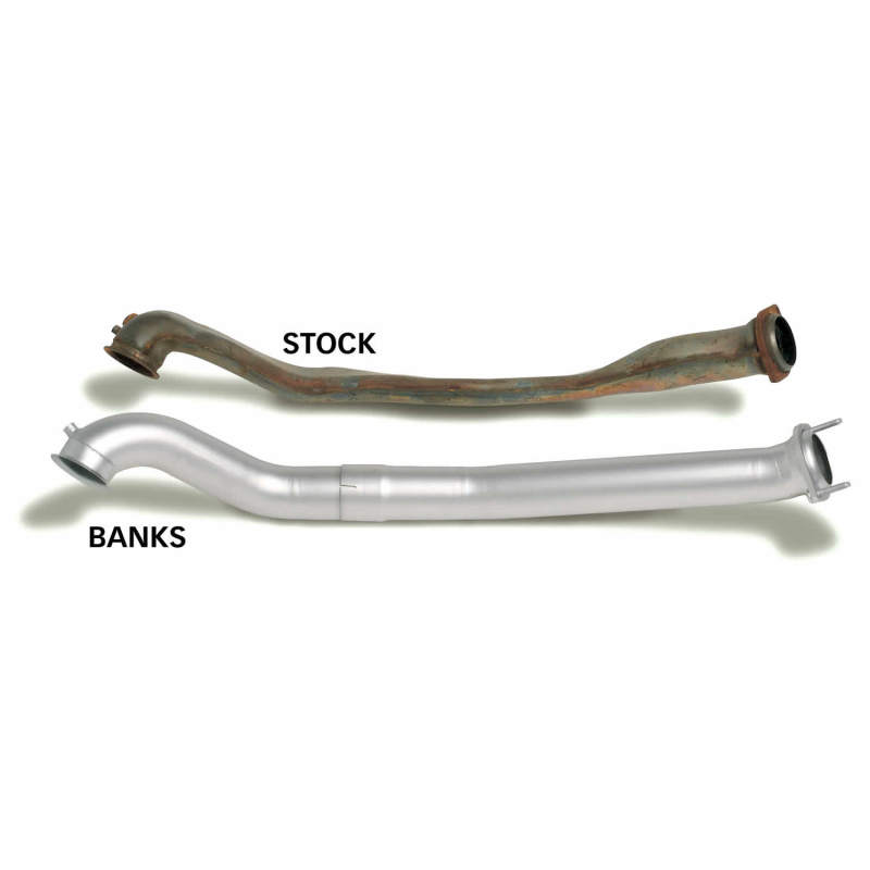 Banks Power 94-97 Ford 7.3L ECSB Monster Exhaust System - SS Single Exhaust w/ Black Tip - Image 8
