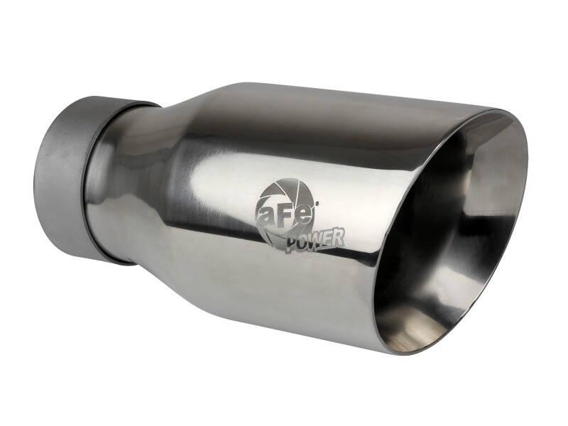 aFe 23-24 GM Trucks L6 Large Bore-HD 3 IN 409 Stainless Steel DPF-Back Exhaust System w/Polished Tip - Image 2
