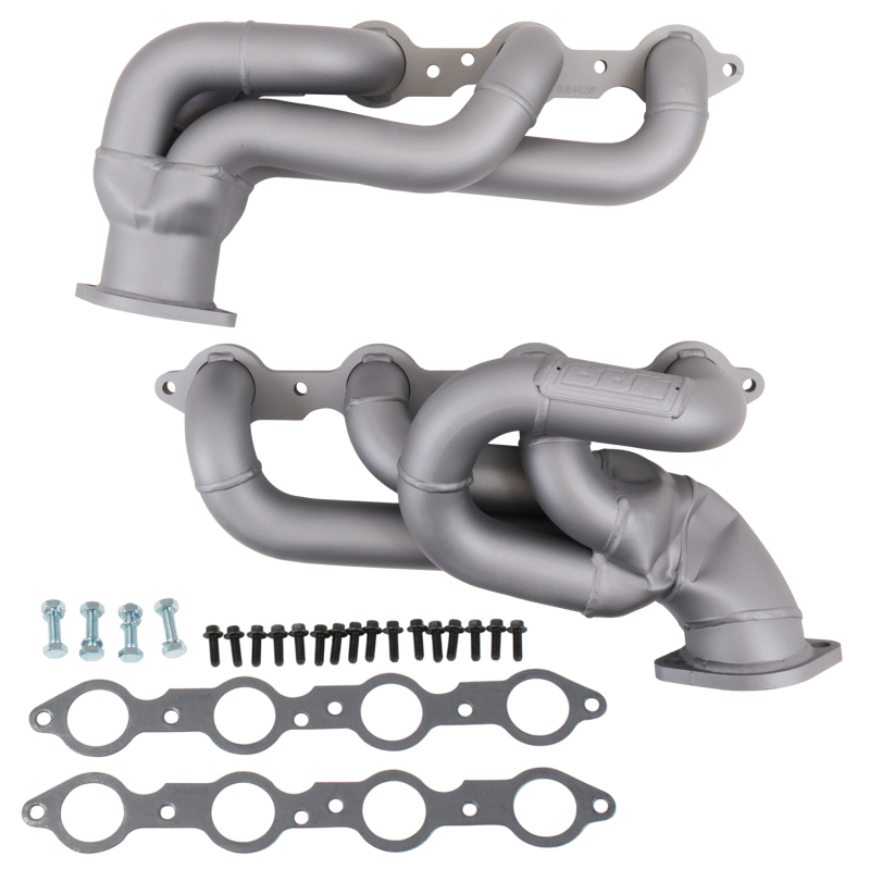 BBK 10-15 Camaro LS3 L99 Shorty Tuned Length Exhaust Headers - 1-3/4 Titanium Ceramic - Image 6