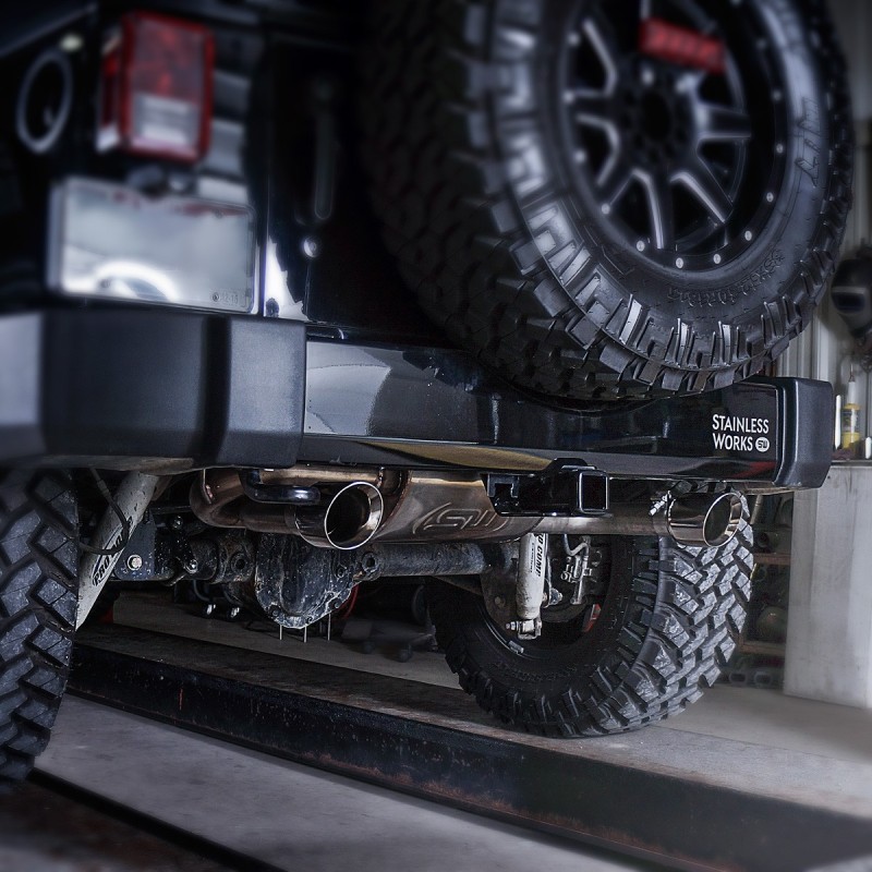 Stainless Works 2012-17 Jeep Wrangler Catback Exhaust - Image 10