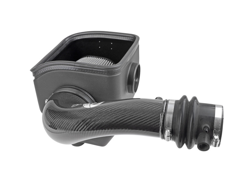aFe 19-23 Nissan Patrol 4.8L L6 Track Series Carbon Fiber Intake System w/Pro DRY S Filter - Image 10