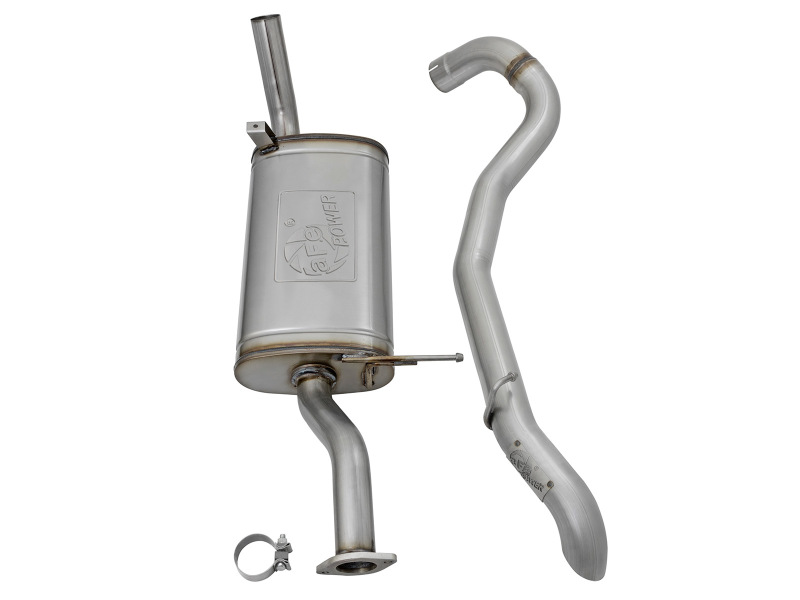 aFe MACHForce XP 3in SS Cat-Back Hi Tuck Exhaust 97-16 Nissan Patrol (Y61) I6-4.8L - Image 7