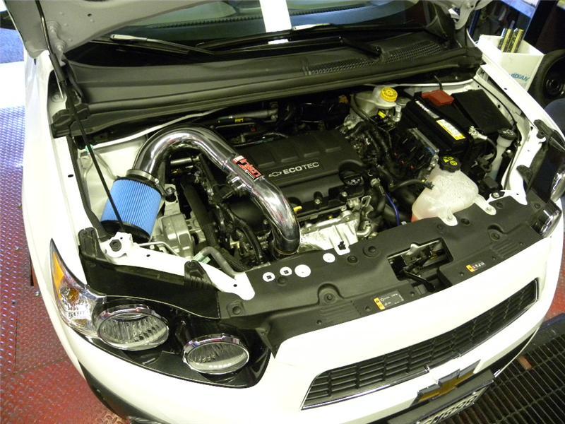 Injen 12-20 Chevrolet Sonic 1.4L Turbo 4cyl Polished Short Ram Cold Air Intake w/ MR Technology - Image 6