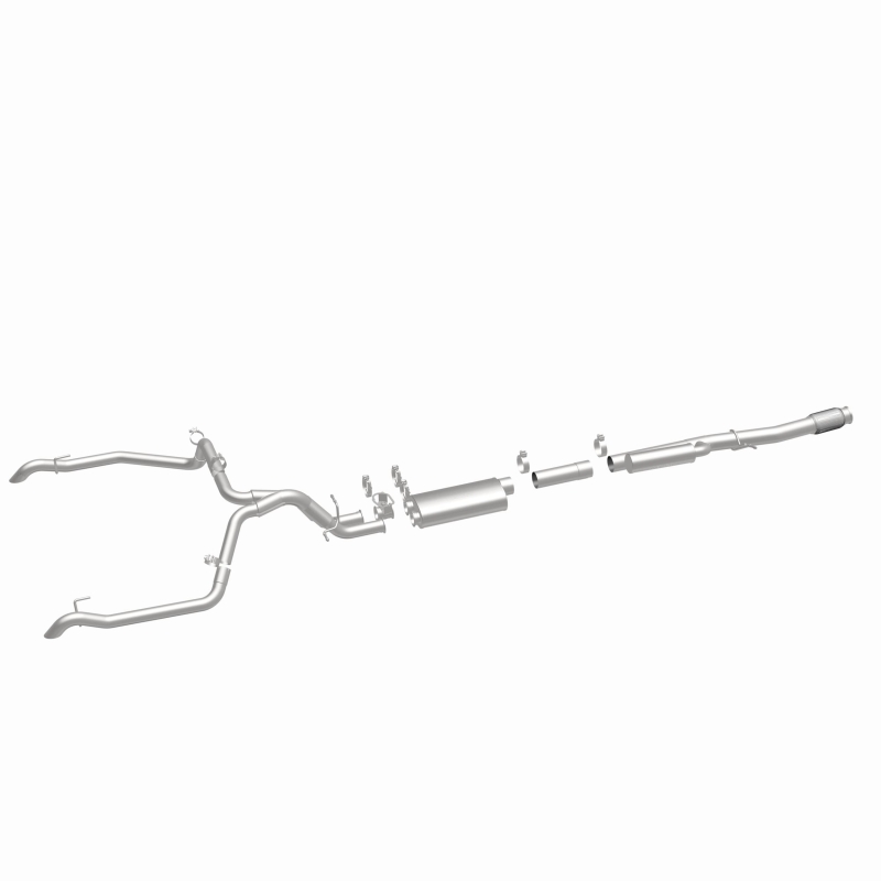 MagnaFlow 24-25 Chevrolet/GMC Silverado/Sierra 1500 ZR2/AT4X Overland Series Cat-Back Exhaust System - Image 6