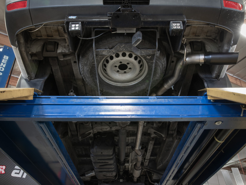 aFe Vulcan Series 3in 304SS DPF-Back Exhaust w/ Polished Tip 14-18 Mercedes-Benz Sprinter 2500 - Image 7