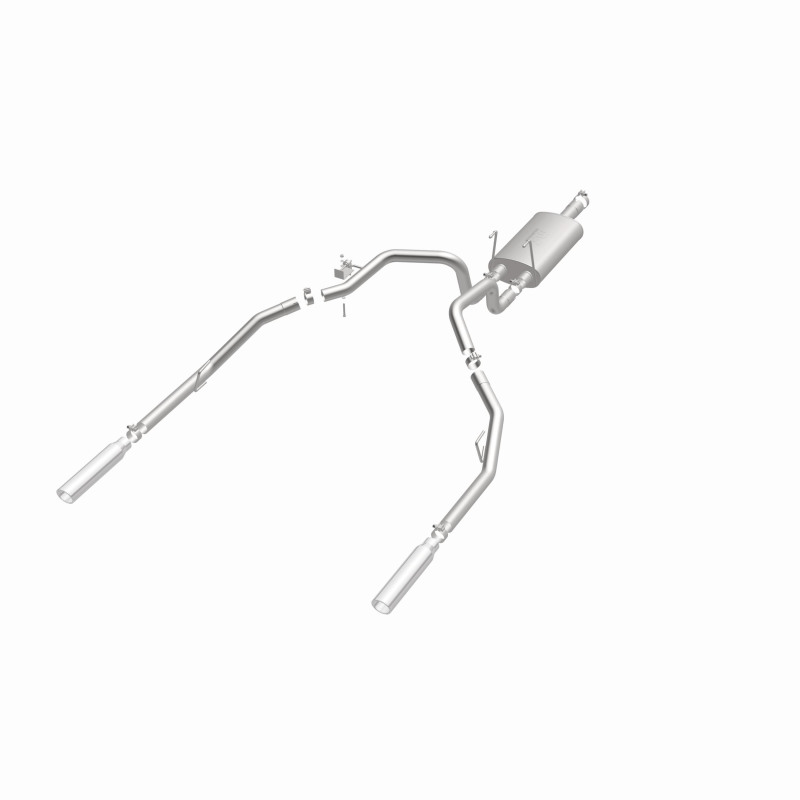 Magnaflow 09-13 Dodge Ram 1500 V6 3.6L Dual Spilt Rear Exit Polished Stainless C/B Perf Exhaust - Image 10