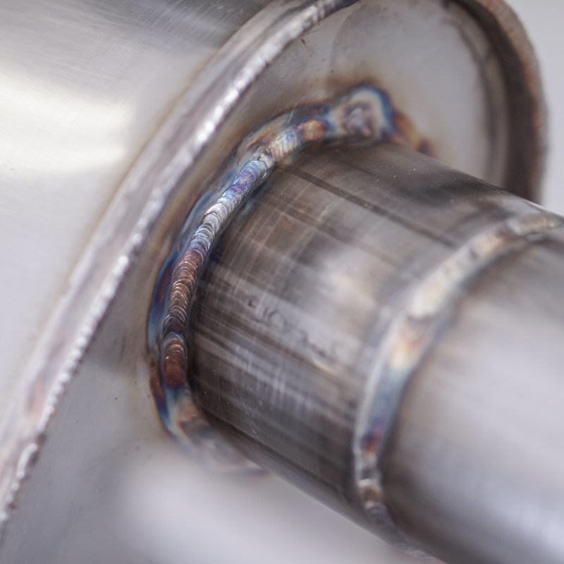 Stainless Works 2018+ Jeep Wrangler JL 304SS Factory Connect 2.5in Axle Back Exhaust System - Image 9