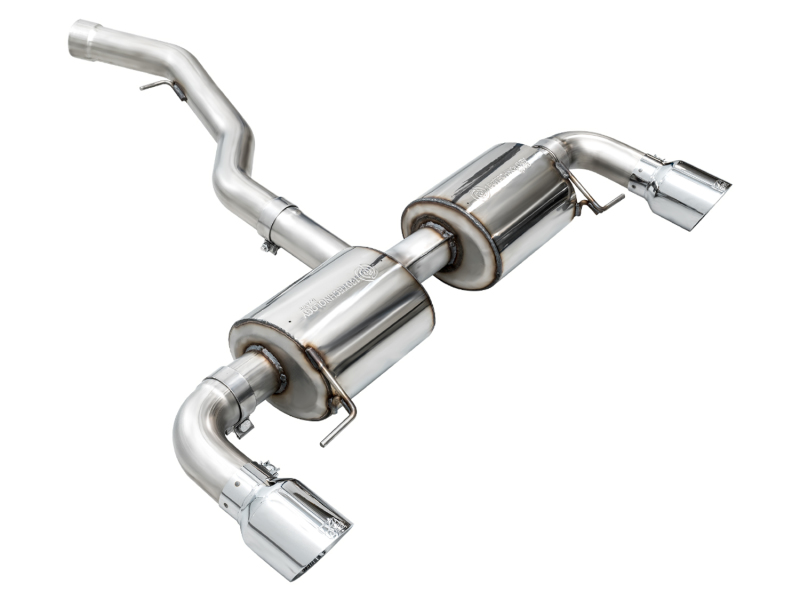 AWE 19-23 BMW 330i / 21-23 BMW 430i Base G2X Touring Axle Back Exhaust - Chrome Silver - Image 9