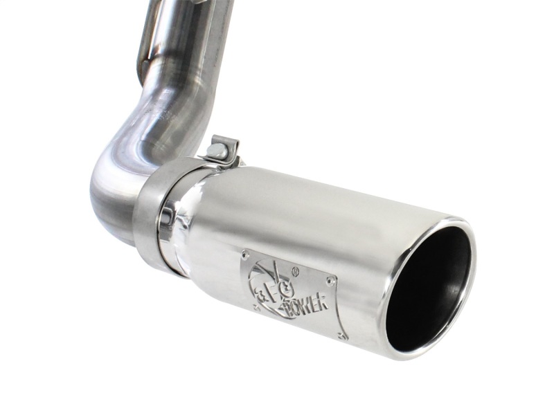 aFe MACHForce XP Exh CB, Stainless steel GM Silverado/Sierra 1500 2014 V*-5.3/6.2L Polished tip - Image 4