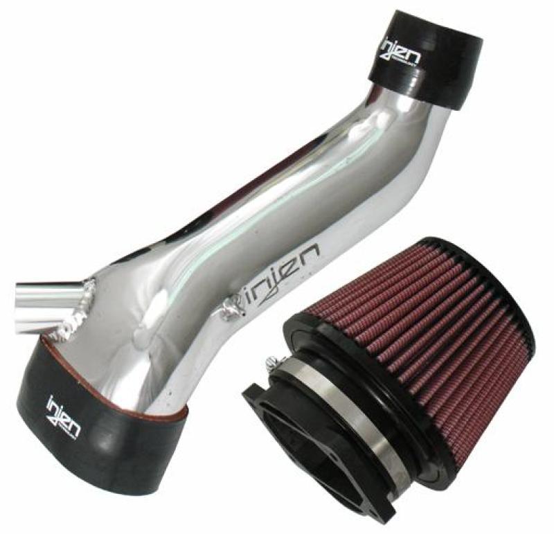 Injen 95-99 Eclipse Turbo Must Use Stock Blow Off Valve Polished Short Ram Intake - Image 4