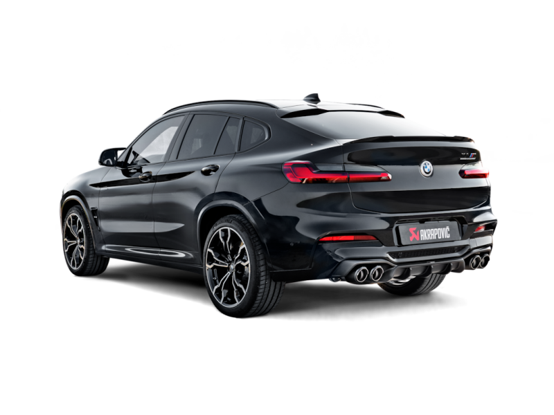 Akrapovic 2022+ BMW X4 M / X4 M Competition (F98) Slip-On Line (Titanium) (Req. Tips) - Image 2