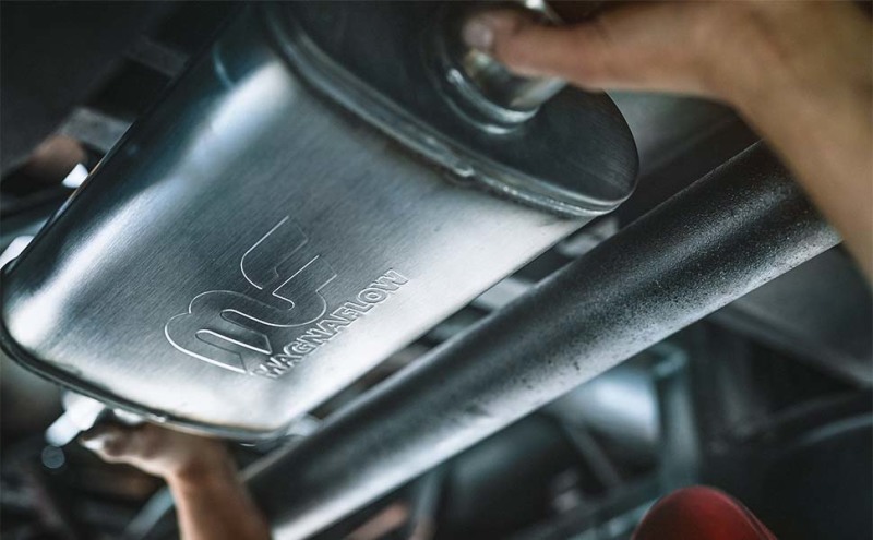 MagnaFlow Muffler Mag SS 7X7 14 2/2.0 - Image 9