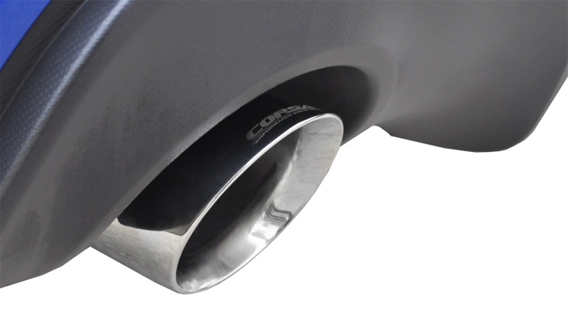 Corsa 2012-2025 Scion FRS / Subaru BRZ Polished Sport Cat-Back Exhaust - Image 3