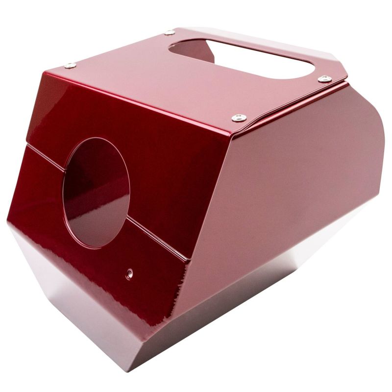 Wehrli 17-19 Chevrolet 6.6L L5P Duramax 4in Intake Kit - Bengal Red - Image 3