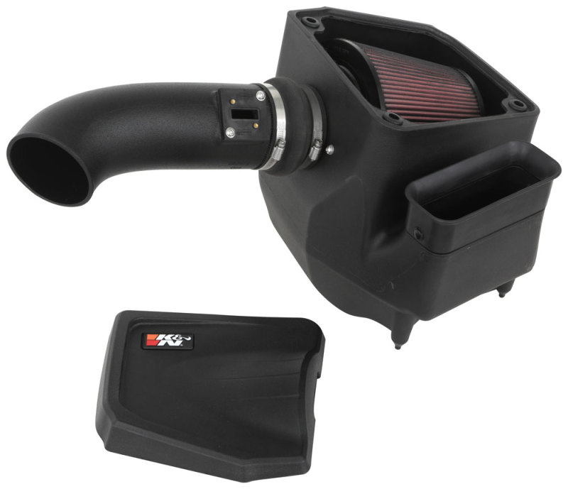 K&N 2020+ Chevrolet Silverado 2500/3500 V8-6.6L DSL Performance Intake System - Image 4