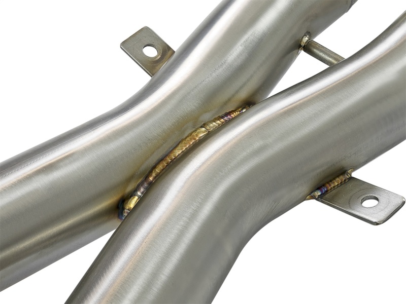 aFe MACH Force-Xp 2-1/2in 304 SS Cat-Back Exhaust w/Polished Tips 05-08 BMW Z4 M Coupe (E86) L6 3.2L - Image 4