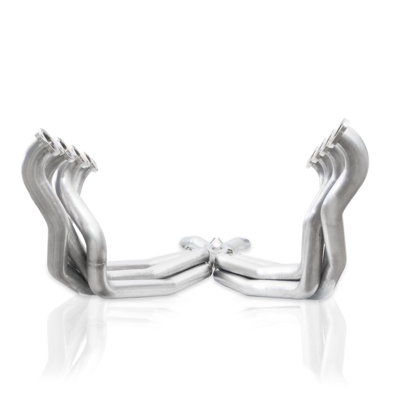 Stainless Works 2014-18 Corvette 6.2L Headers 2in Primaries w/ High-Flow Cats X-Pipe - Image 9