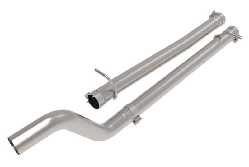 aFe Vulcan Series 3in 304 Stainless Steel Muffler Delete Pipe 2021 Ram 1500 TRX V8-6.2L (sc) - Image 2