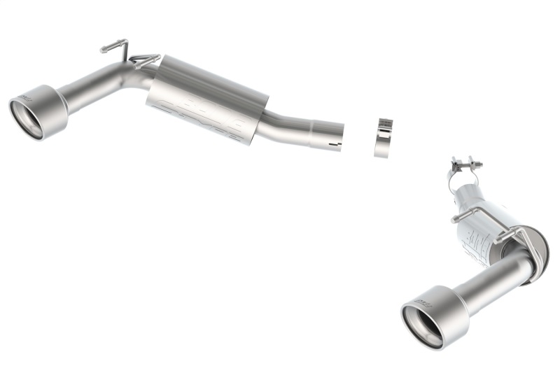 Borla 14-15 Camaro SS 6.2L V8 RWD Single Split Rr Exit S-Type Exhaust (rear section only) - Image 6