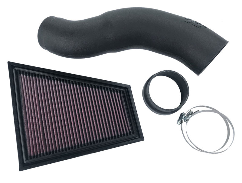 K&N 11-17 BMW 520i/528i N20 2.0L F/I Performance Air Intake System - Image 3