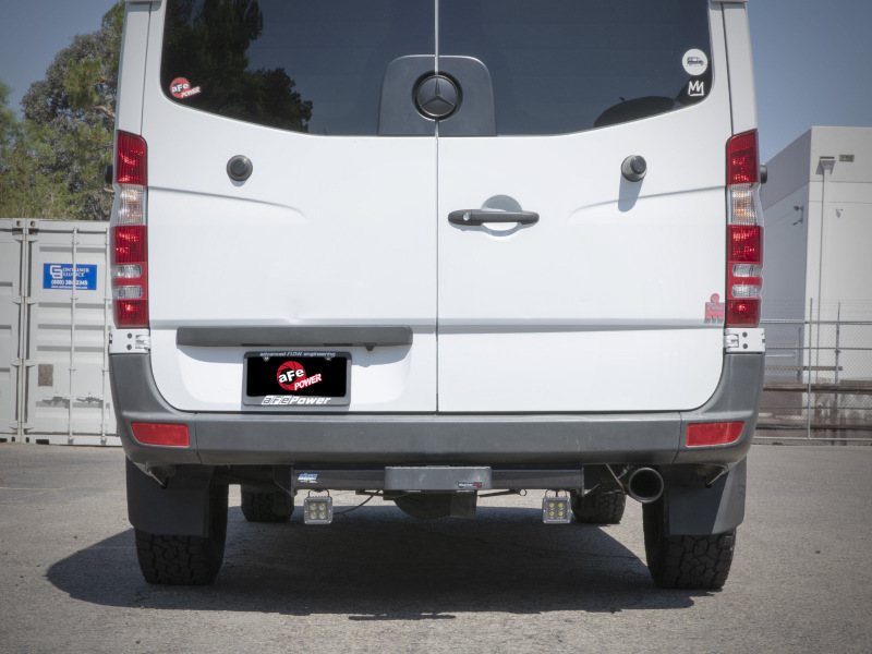 aFe Vulcan Series 3in 304SS DPF-Back Exhaust w/ Black Tip 14-18 Mercedes-Benz Sprinter 2500 - Image 5