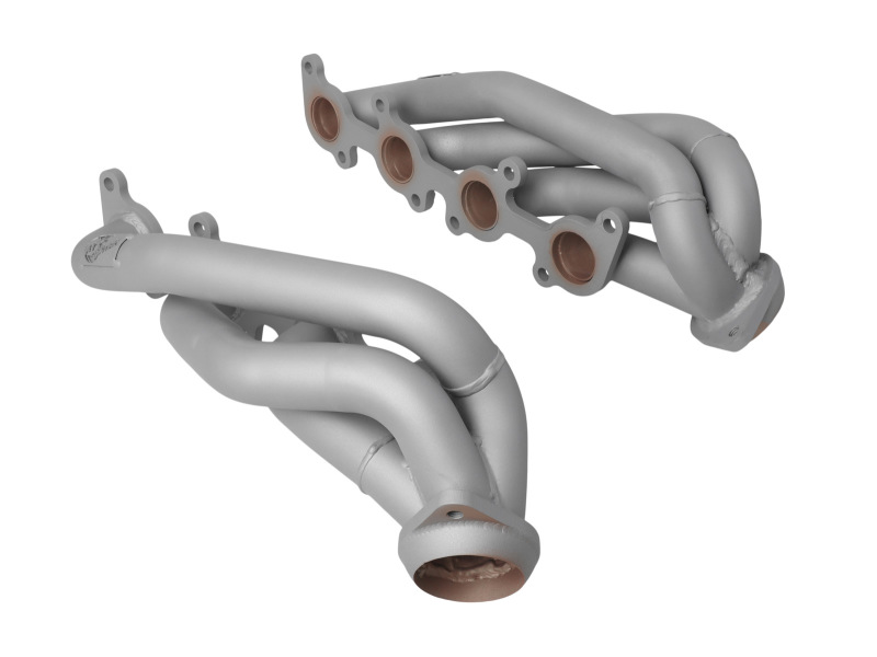 aFe Ford F-150 15-22 V8-5.0L Twisted Steel 1-5/8in to 2-1/2in 304 Stainless Headers w/ Titanium Coat - Image 2