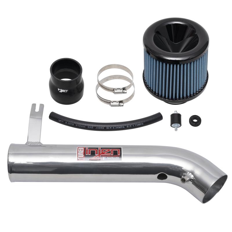 Injen 96-98 Civic Ex Hx EL(Canada) Polished Short Ram Intake - Image 3