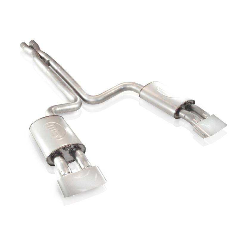 Stainless Works 1990-95 Corvette ZR1 3in Exhaust X-Pipe Chambered Mufflers Tips - Image 2