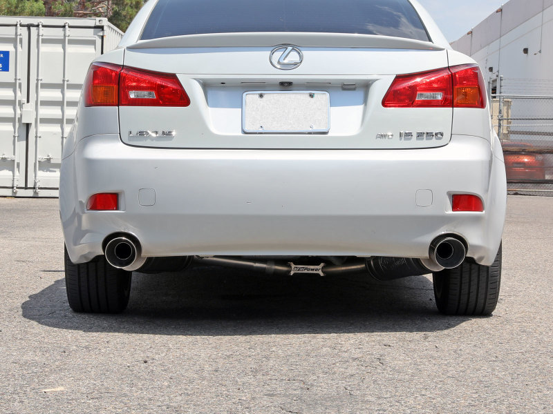 aFe POWER Takeda 06-13 Lexus IS250/IS350 SS Axle-Back Exhaust w/ Polished Tips - Image 6