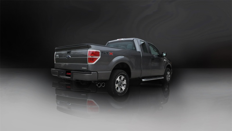 Corsa 2011-2014 Ford F-150 3.5L V6/5.0L V8 144.5in Wheelbase 3in Resonator Delete Kit - Image 2