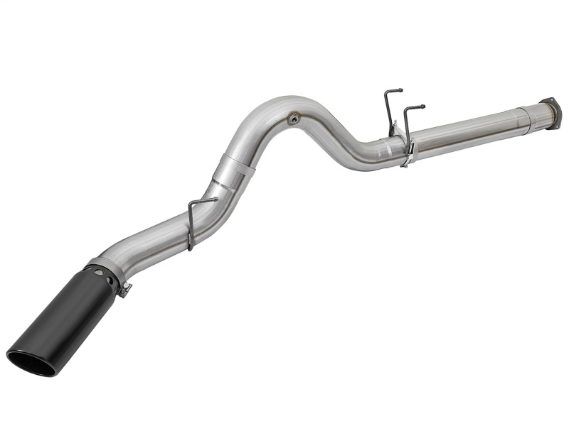 aFe ATLAS 5in DPF-Back Alum Steel Exhaust System w/Black Tip 2017 Ford Diesel Trucks V8-6.7L (td) - Image 7