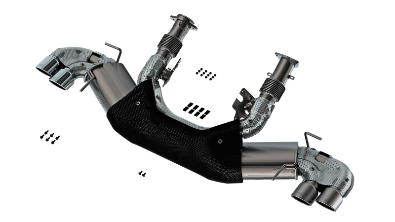 Borla 20-23 Chevy Corvette 6.2L V8 AT w/o NPP 3in ATAK Catback Exhaust - Image 2