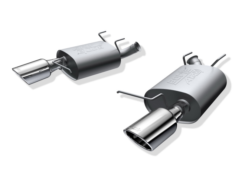 Borla 11-14 Ford Mustang 3.7L 6cyl Aggressive ATAK Exhaust (rear section only) - Image 3