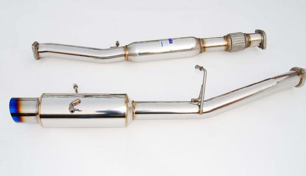 Invidia 02-07 WRX/STi 76mm N1 REGULAR Titanium Tip Cat-back Exhaust - Image 2